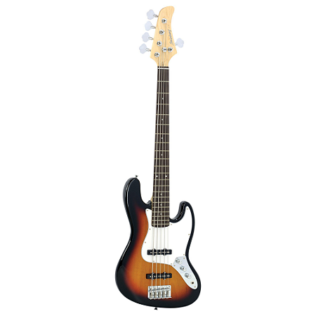 Baixo Strinberg JBS45 Sunburst Jazz Bass 5 Cordas 11238