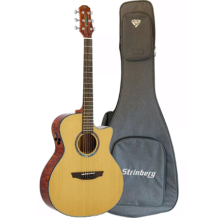 Violão Strinberg Diamond DA3SC Natural RT N Artist