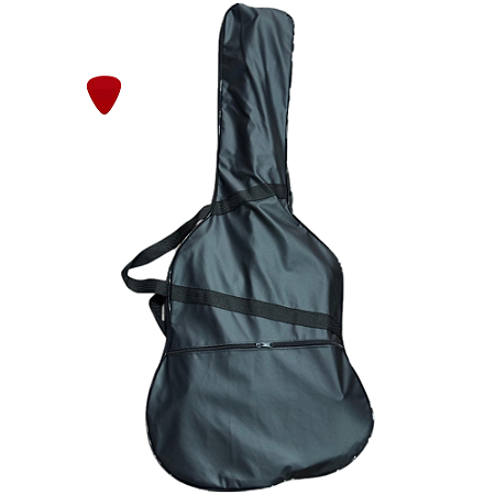 Kit capa Bag para Guitarra modelo simples + Palheta