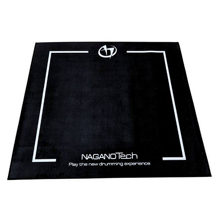 Tapete para bateria Nagano Tech Veludo Escovado Antiderrapante 1,6X1,4