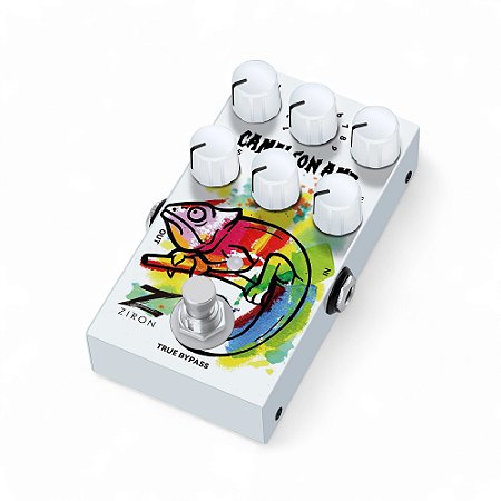 Pedal Ziron Camaleon Amp drive 9 simuladores fender marshall Mesa Boogie