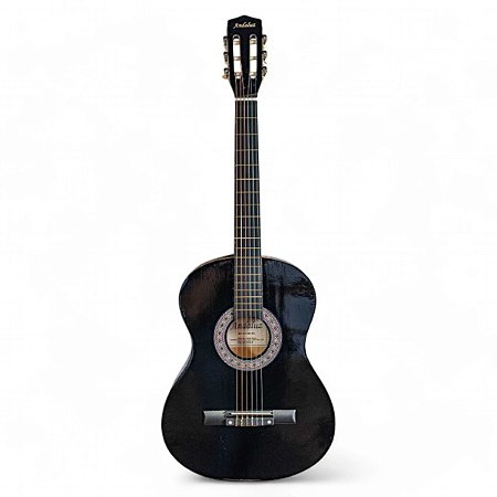 Violão iniciante estudante Nylon preto Andaluz 38 CG3801BK