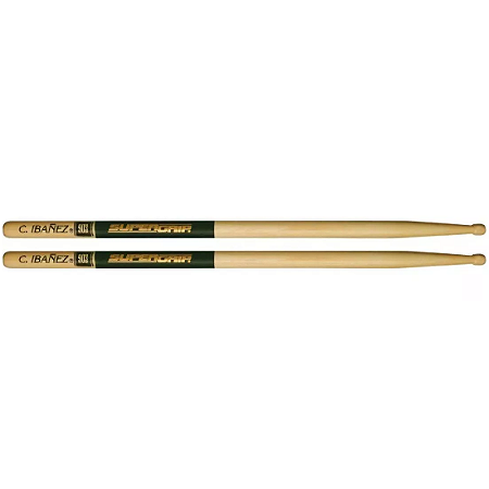 Baqueta 5A C.Ibanez 903 Super Grip Ponta de Madeira