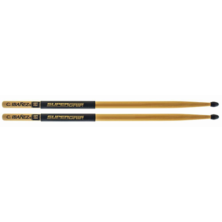 Baqueta 5A C.Ibanez 903 Super Grip Ponta de Nylon