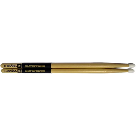 Baqueta 5B C.Ibanez 905 Super Grip Ponta de Nylon