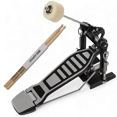 Kit Pedal Bumbo X-Pro By C.Ibanez PD STD + Baqueta 7A Hickory
