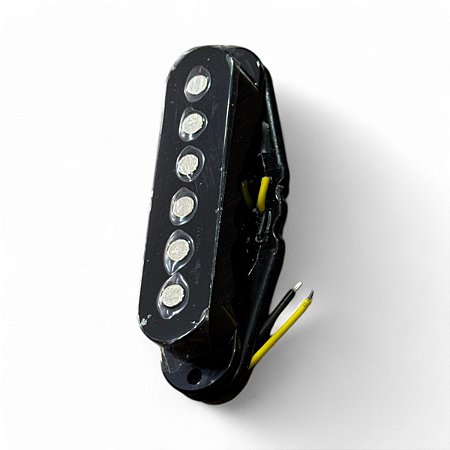 Captador Phx Stratocaster Single Coil Para Ponte Preto CAP STR BK