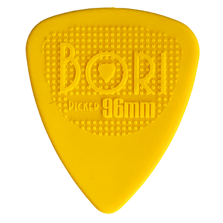 Palheta Bori 0,96mm nylon média cavaco banjo violão
