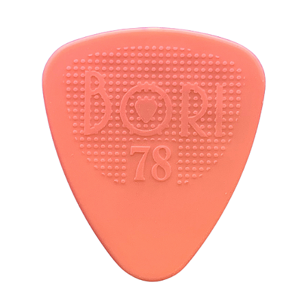 Palheta Bori 0,78mm nylon leve cavaco banjo violão