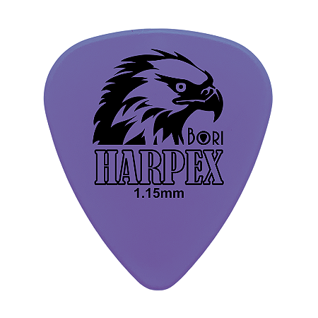 Palheta Bori Harpex 1,15mm média modelo tortex guitarra violão