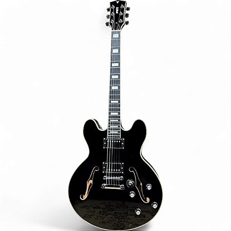 Guitarra PHX Semi Acústica AC1 Preta AC-1 BK
