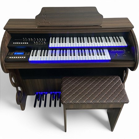 Órgão Rohnes RS-80 Marrom