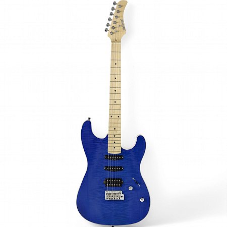 Guitarra Strinberg Sgs220 Tbl Trans Blue Azul