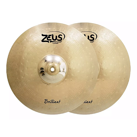 Prato Zeus Brilliant Hihat 13' Chimbal ZBHH13 liga B20