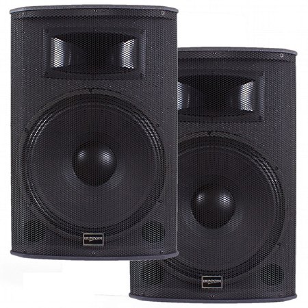 Kit Caixas Donner Saga 15 Ativa + Passiva 460w Woofer