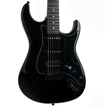 Guitarra Tagima Duo Smart-S Preta Escala Escura