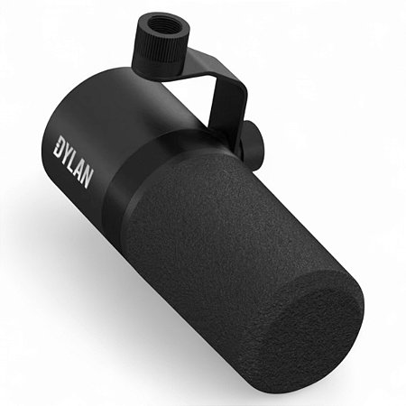 Microfone Dylan DM-5 Podcast Dynamico Cardioide