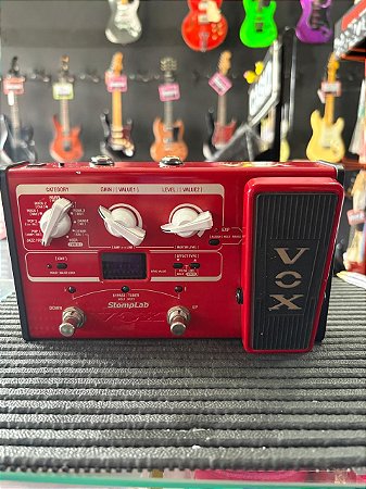 Pedaleira Baixo Vox Stomplab 11b - Semi Novo