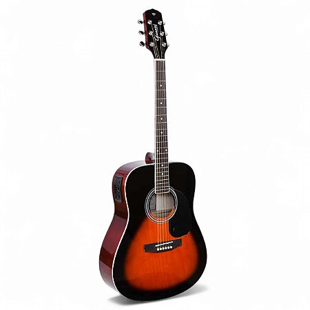 Violao Giannini GD-1 Eletrico Aço Eq 3TS Sunburst