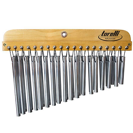 Carrilhão Torelli Duplo 36 Barras De Alumínio Natural – TA307