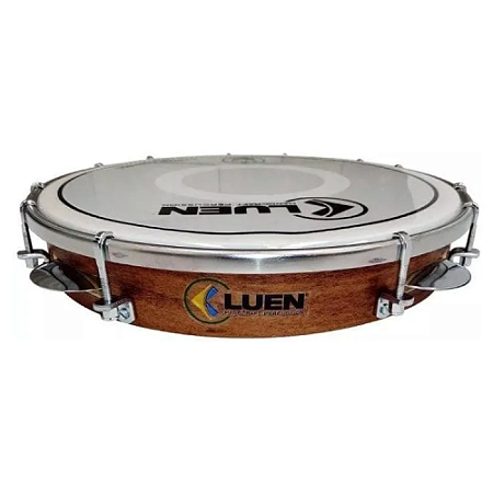 Pandeiro Luen 11 Imbuia Série Guetto Pele Master Control