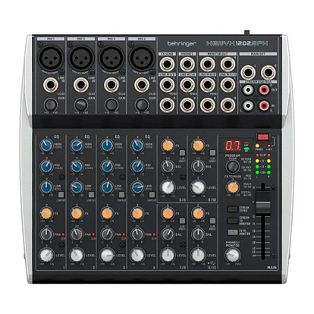 Mesa de som Mixer Behringer 1202SFX