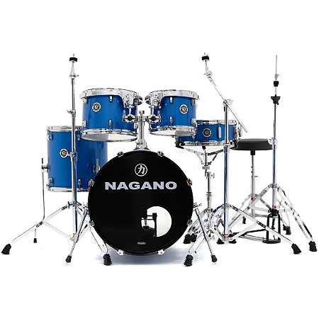 Bateria Nagano Garage Fusion 20 Bumbo 20 NBS New Blues Azul