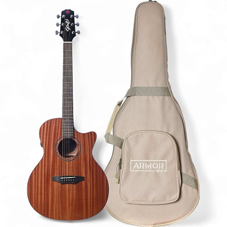 Violão Seizi Ryu Cutaway Kaizen Mahogany Gloss