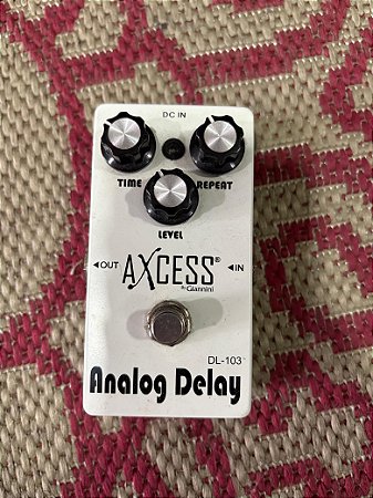 Pedal Giannini Axcess Analog delay - semi novo