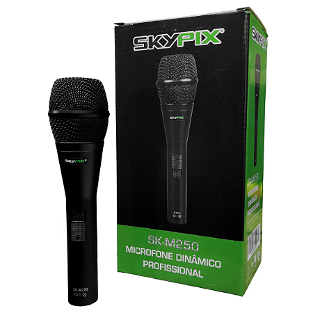 Microfone Skypix SK-M250 Profissional de mão