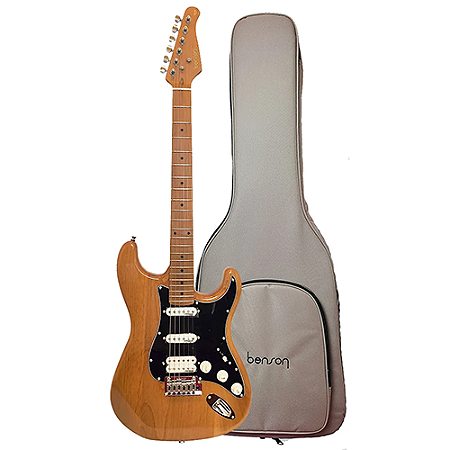 Guitarra Benson Hardy 902 NT BK Natural superstrato nut osso