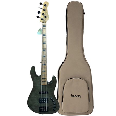 Baixo Benson Hardy MD 4C M CHG Charcoal Gray Black nut osso