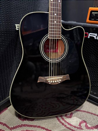 Violão Tagima Kansas Preto - Semi Novo