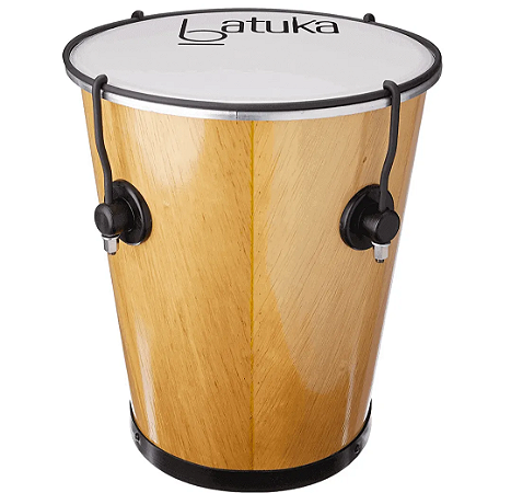 Timba 10 pol x 30cm Batuka Luen Verniz Aro Fino C/ Castanha Pop 30x10 60039