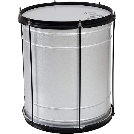 Surdo 14 pol x 45 cm Luen Alumisteel Chapa Preto 60030 45x14