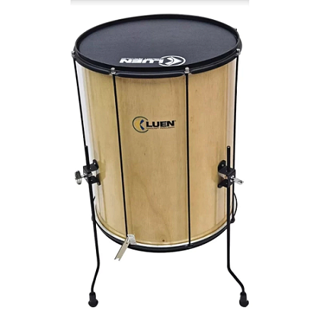 Surdo 60x18 Verniz Luen C/ Tripé 20607 18 pol x 60 cm