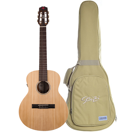 Violão Seizi Originals Mirai Mini Ryu Nylon Spruce Natural