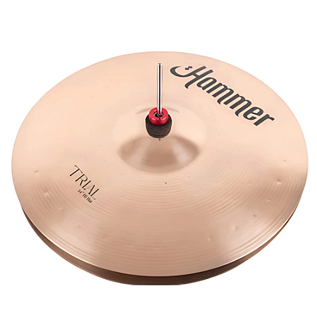 Prato chimbal Hi-Hat 14 Pair bronze B10 Hammer Trial 11482