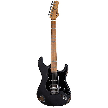Guitarra Tagima TGA-580 Preta Sparkle Escala Clara BKSK