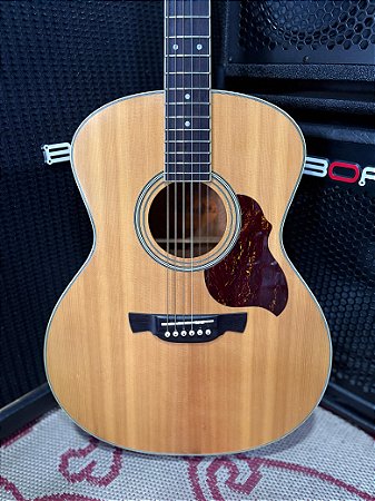 Violão Crafter Ga6 Eq N Indonésia Tampo Sólido Nut Rastilho Osso - Usado