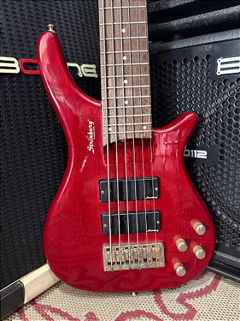 Baixo 6 Cordas Strinberg Clb26a Ativo + Hardcase - Usado