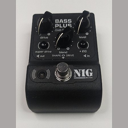 Pedal NIG Bass Plus - Felipe Andreoli - Usado
