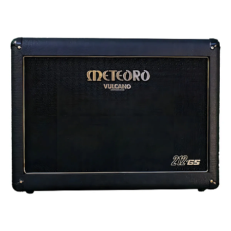 Caixa Gabinete Guitarra 2x12 Space Gs212 Meteoro Passiva Preto