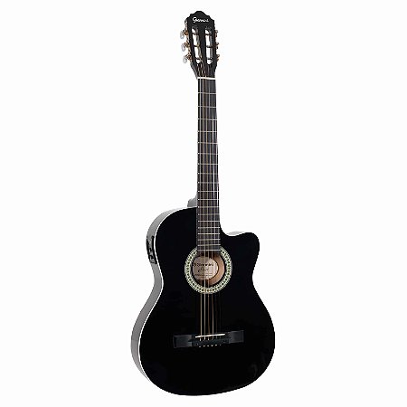 Violão Giannini Start SF-14 CEQ BK Black Eletroacústico Aço