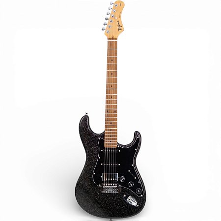 Guitarra Tagima TG-580 Preta Sparkle Escala Clara BKSK
