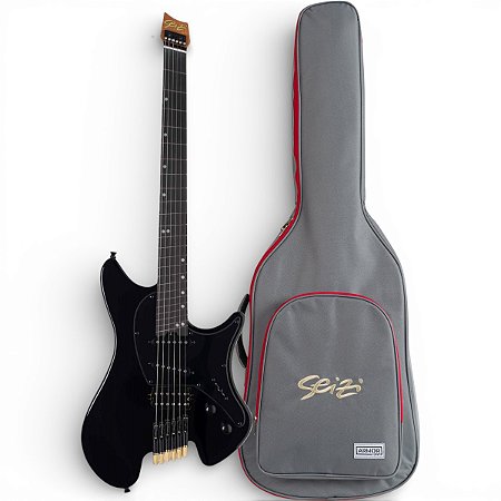 Guitarra Seizi Koi Headless Black