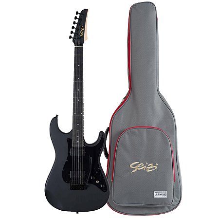 Guitarra Seizi Katana Venom HH All Black Satin