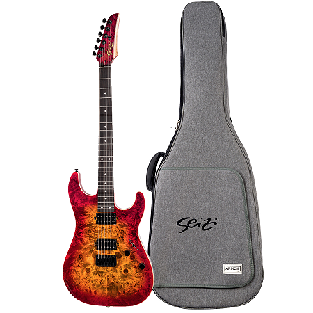 Guitarra Seizi Katana Shadow Ozielzinho Signature – Nebula Burst