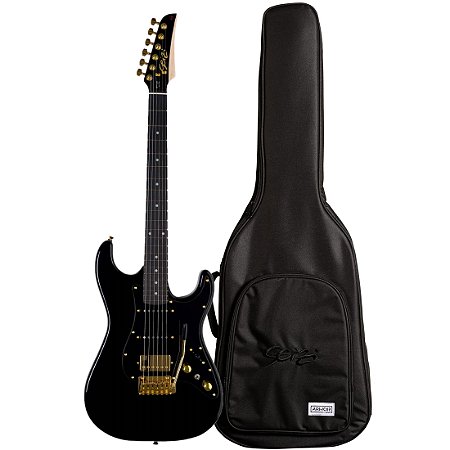 Guitarra Seizi Katana Musashi HSS – Black Gold Limited