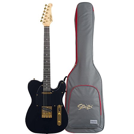 Guitarra Seizi Vintage Saitama TL – Black Gold